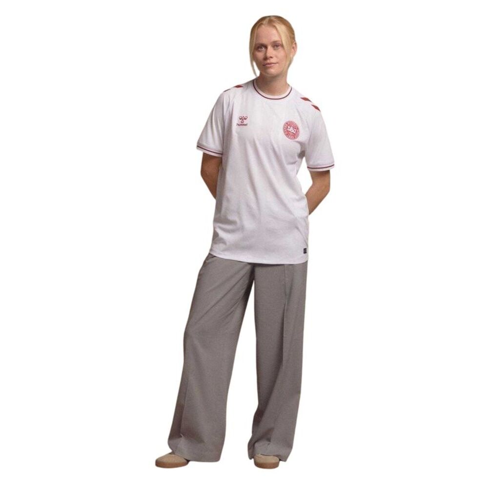 Hummel Womens/Ladies Denmark Away Shirt / White - Picture 3 of 3